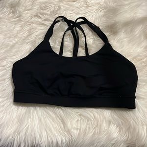 Lululemon Energy bra size 8 in black